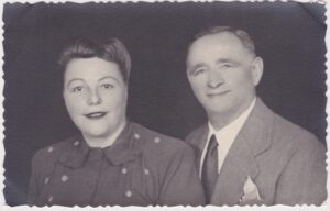 Bertha van Geldern (geb. Weinthal) mit Hermann van Geldern (Argentinien)