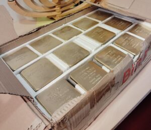 Dritte Stolpersteinverlegung